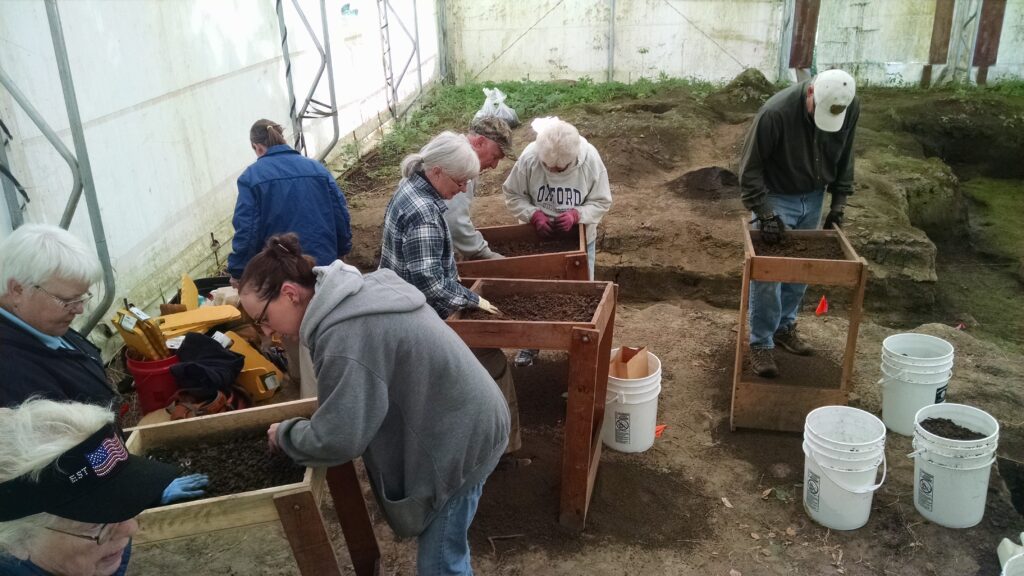 Engineer Cantonment archaeological dig photo