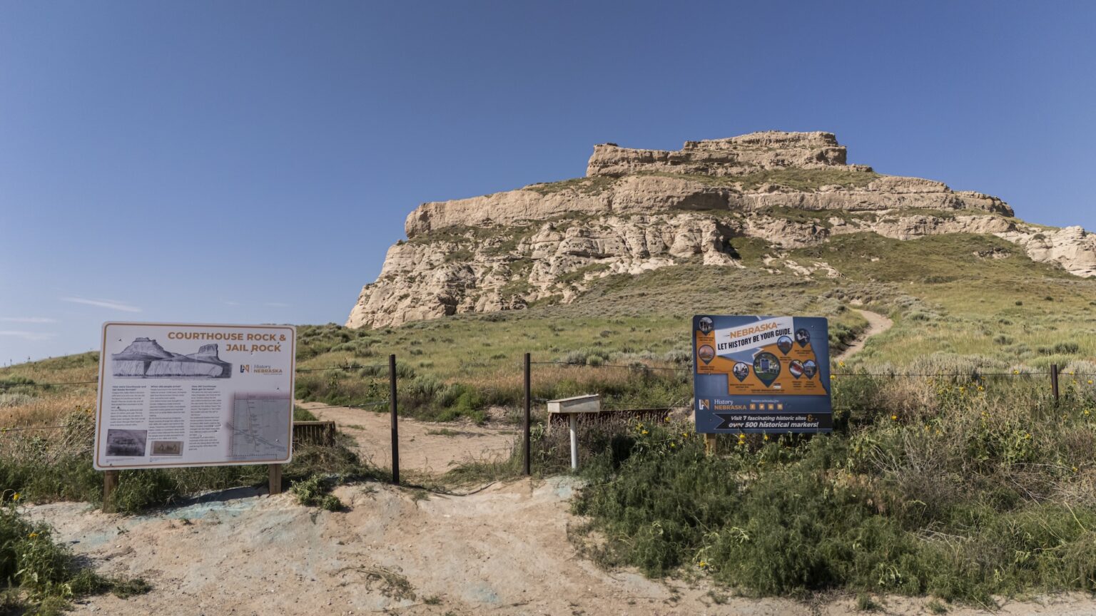 Courthouse and Jail Rocks Nebraska State Historical Society Foundation