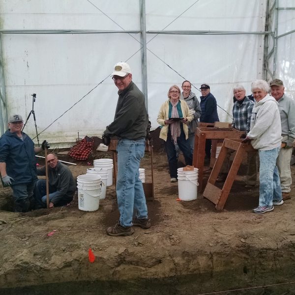 Engineer Cantonment archaeological dig photo