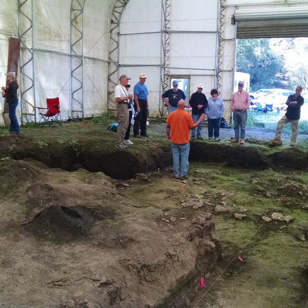 Engineer Cantonment archaeological dig photo